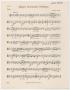 Musical Score/Notation: Allegro Misterioso Notturno: Viola Part