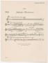 Musical Score/Notation: Andante Misterioso: Oboe Part