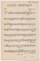 Musical Score/Notation: Agitato Pathetique: Bass Part