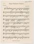 Musical Score/Notation: Allegro Misterioso Notturno: Violin 2