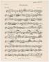 Musical Score/Notation: Pastorale: Violin 1 Part