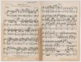 Musical Score/Notation: Agitato (Heavy): Piano Part