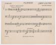 Musical Score/Notation: Passion: Timpani Part