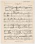 Musical Score/Notation: Agitato Number 1: Harmonium Part