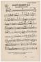 Musical Score/Notation: Andante Dramatic Number 15: Flute