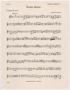 Musical Score/Notation: Battle Music: Clarinet II in Bb Part