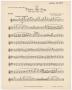 Musical Score/Notation: Thru the Fog: Flute Part
