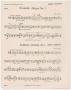 Musical Score/Notation: Dramatic Allegro & Pathetic Andante: Bass Part