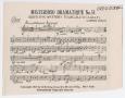 Musical Score/Notation: Misterioso Dramatique: Oboe Part