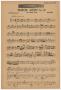 Musical Score/Notation: Dramatic Agitato: Clarinet 1 in Bb Part