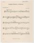 Musical Score/Notation: Andante Patetico e Doloroso: Clarinet II in A Part