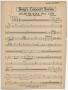 Musical Score/Notation: Alborada Number 109: Trombone Part