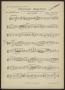 Musical Score/Notation: Chanson Algerian: Clarinet 1 in B♭ Part