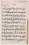 Musical Score/Notation: Agitato (Heavy): Clarinet 1 in Bb Part
