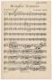 Musical Score/Notation: Misterioso Dramatico: Clarinet 1 in A