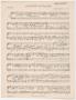 Musical Score/Notation: Andante Cantabile: Organ Part
