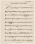 Musical Score/Notation: Sérénade Grotesque: Clarinet 2 in Bb Part