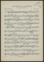 Musical Score/Notation: La Petite Duchesse: Clarinet 2 in A Part