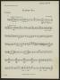 Musical Score/Notation: Furioso Number 1: Trombone Part