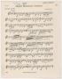 Musical Score/Notation: Allegro Misterioso Notturno: Clarinet 1 in Bb Part