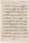 Musical Score/Notation: The Battle: 1st Violin Part