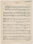 Musical Score/Notation: Agitato (B): Horns in F Part