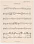 Musical Score/Notation: Pastorale: Cornets