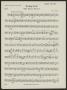 Musical Score/Notation: Galop Number 2: Bass Part