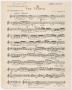 Musical Score/Notation: The Verdict: Clarinet 1 in B♭ Part