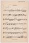 Musical Score/Notation: Agitato (Heavy): Clarinet 2 in Bb Part