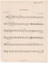 Musical Score/Notation: Pastorale: Trombone Part