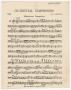 Musical Score/Notation: Mysterioso Dramatico: Cello Part