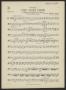 Musical Score/Notation: Selection, "Chu Chin Chow": Bassoon Part