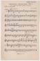 Musical Score/Notation: Dramatic Recitative Number 1: Cornet 2 in Bb Part