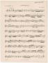Musical Score/Notation: Pastorale: 1st Clarinet