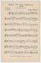 Musical Score/Notation: Rose of Old Seville: Tenor Saxophone in Bb Part