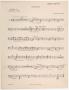 Musical Score/Notation: Lento: Drums and Timpani (D & A) Part