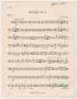 Musical Score/Notation: Furioso Number 3: Bass Part