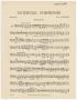 Musical Score/Notation: Plaintive: Bassoon Part