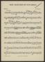 Musical Score/Notation: The Dancer of Navarre: Bassoon Part