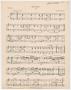Musical Score/Notation: Hurry (B): Organ Part