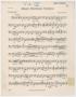 Musical Score/Notation: Allegro Misterioso Notturno: Violoncello Part