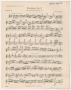 Musical Score/Notation: Furioso Number 2: Violin 1 Part
