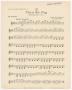 Musical Score/Notation: Thru the Fog: Violin 2 Part