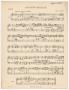 Musical Score/Notation: Andante-Dramatic: Organ Part