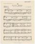 Musical Score/Notation: Storm Music: Organ or Harmonium Part
