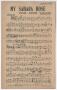 Musical Score/Notation: My Sahara Rose: Trombone Part