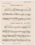 Musical Score/Notation: Dramatic Allegro & Pathetic Andante: Oboe Part