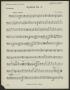 Musical Score/Notation: Agitato Number 3: Trombone Part