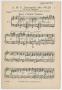 Musical Score/Notation: Dramatic Set Number 20: Organ Part